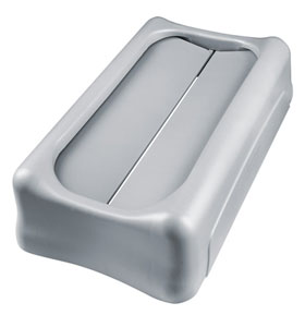 Capac Swing pentru container Slim Jim de 87 si 60 L gri RUBBERMAID